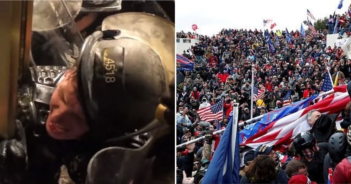 officer5 1.jpg?resize=412,275 - Police Officer Who Was Filmed Screaming For Help During MAGA Riots In US Capitol Has Been Named