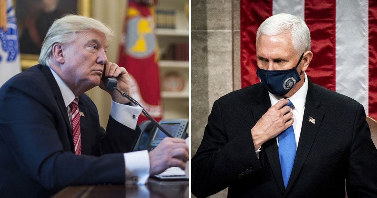 rerer.jpg?resize=412,232 - Phone Call Reveals Trump Cursed Pence Hours Before MAGA Riots Ransacked Capitol
