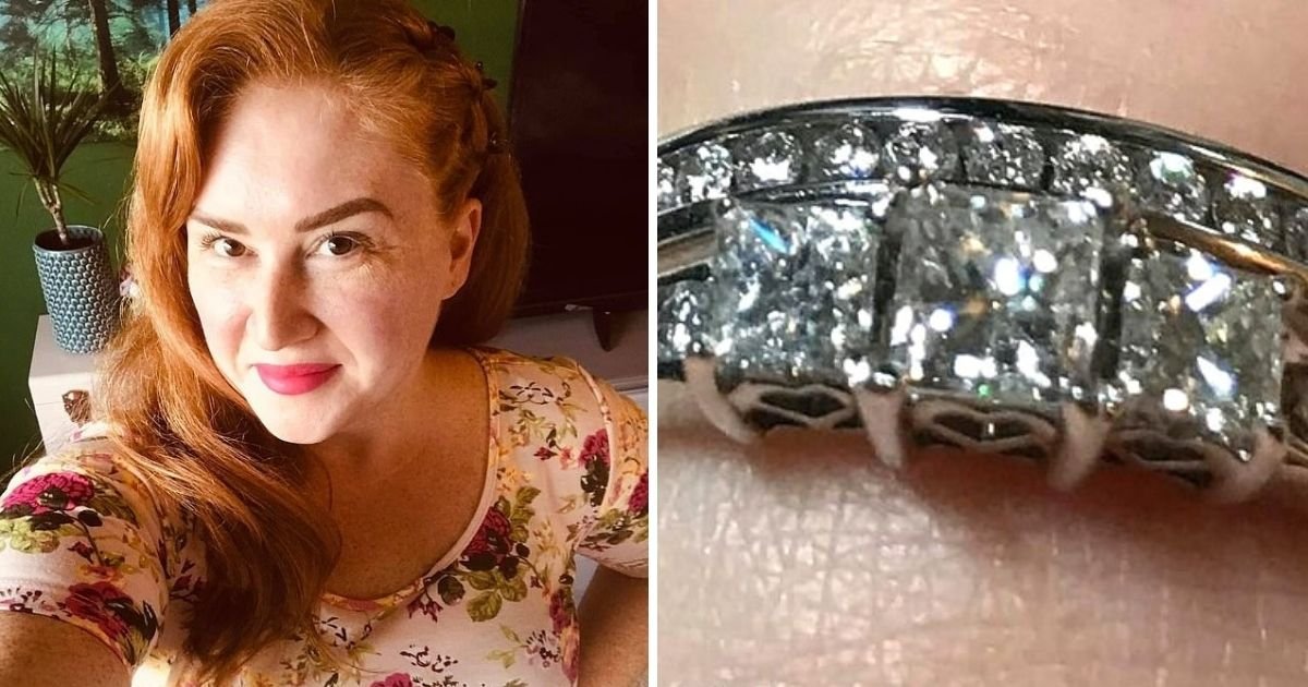 rings6.jpg?resize=412,232 - Divorced Woman Offers Her Engagement Ring And Wedding Band For Free As She No Longer Needs It