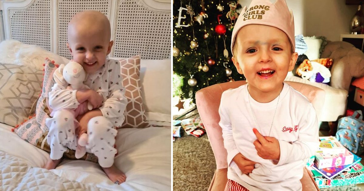 rsggsg.jpg?resize=1200,630 - Brave 2-Year-Old Girl Wins Fight Against 'Deadliest' Cancer For Kids