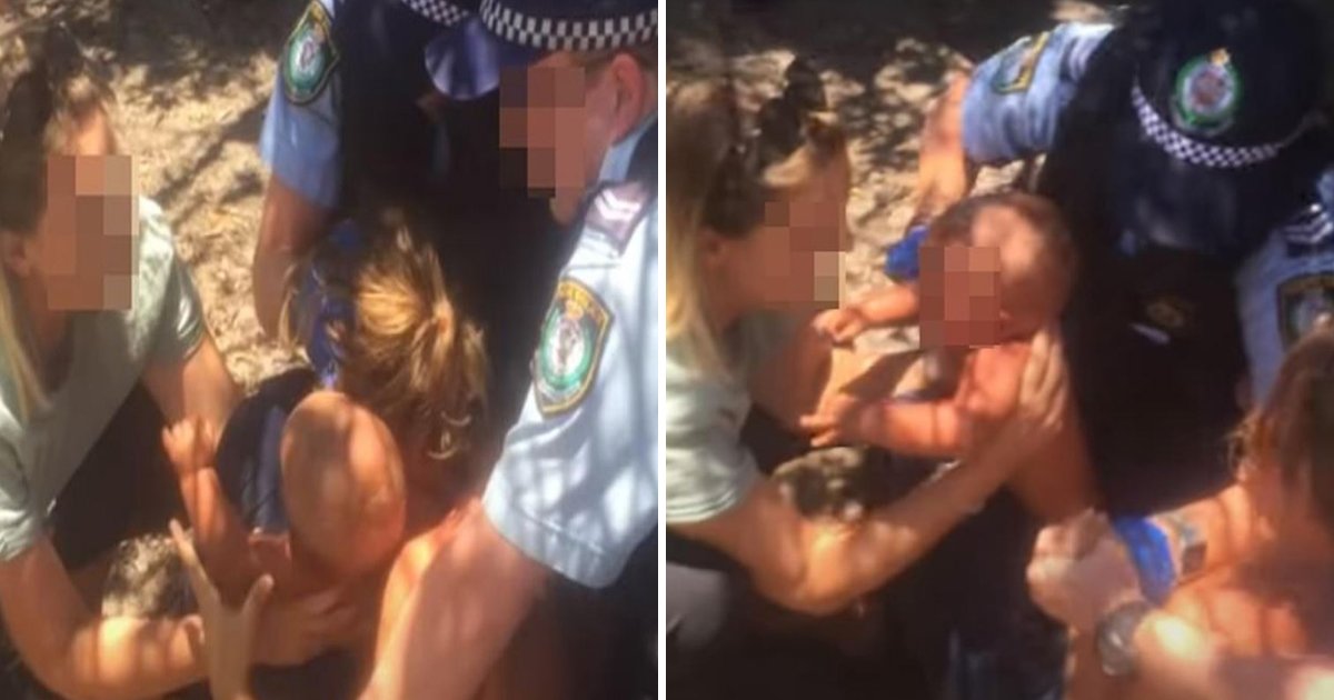 ssdggggg.jpg?resize=1200,630 - Harrowing Footage Shows Cops Ripping Away Breastfeeding Baby From Mum
