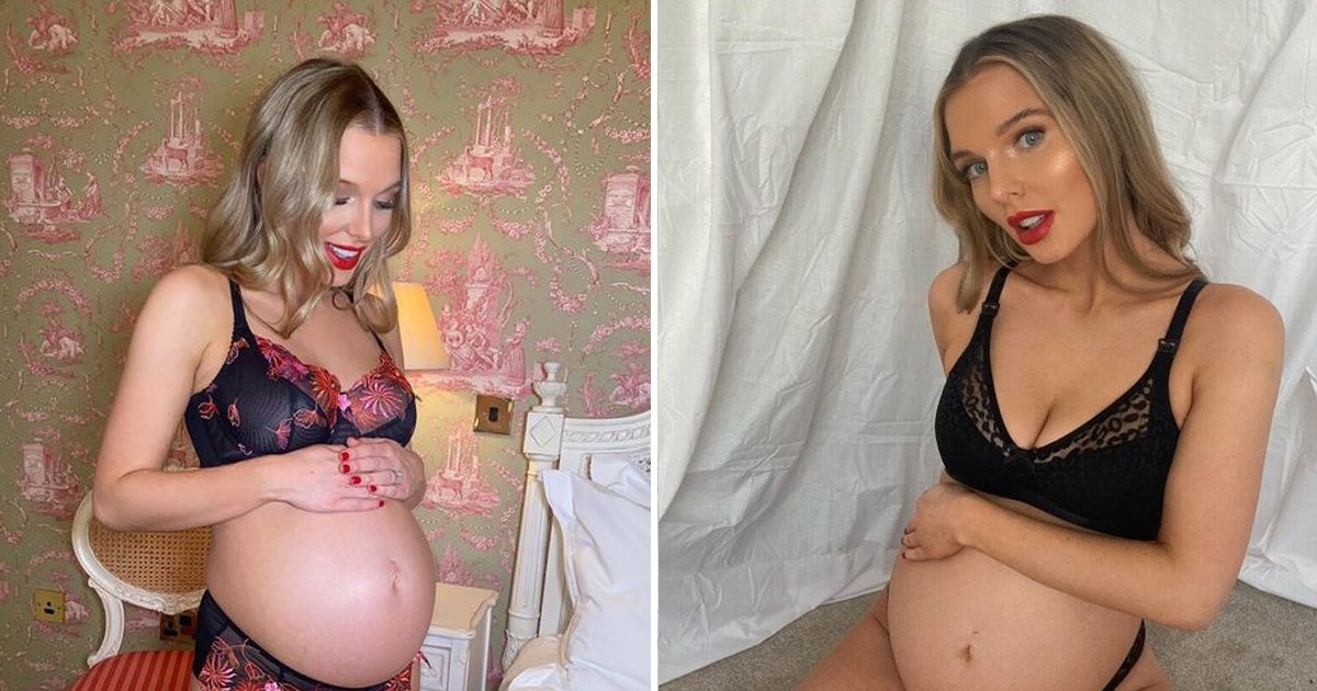 ssssg.jpg?resize=1200,630 - Actress Helen Flanagan Strips Down To Lingerie With 'Troubled' Pregnancy Bump