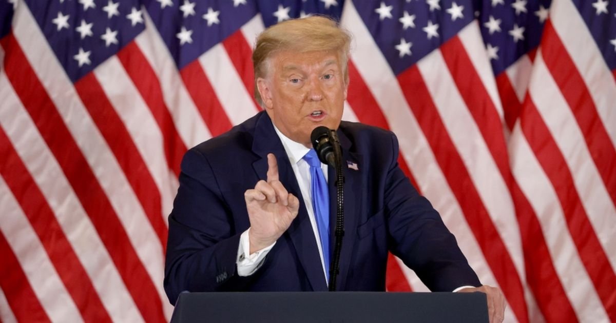 trump6 1.jpg?resize=1200,630 - Newly Impeached President Trump Releases A Video And Says 'Violence And Vandalism Have Absolutely No Place In Our Country'
