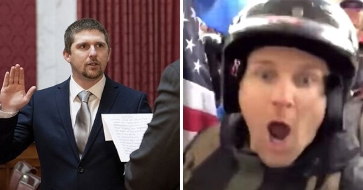 untitled design 10 1.jpg?resize=1200,630 - State Lawmaker Live-Streamed The Moment He Broke Into Capitol Alongside MAGA Mob