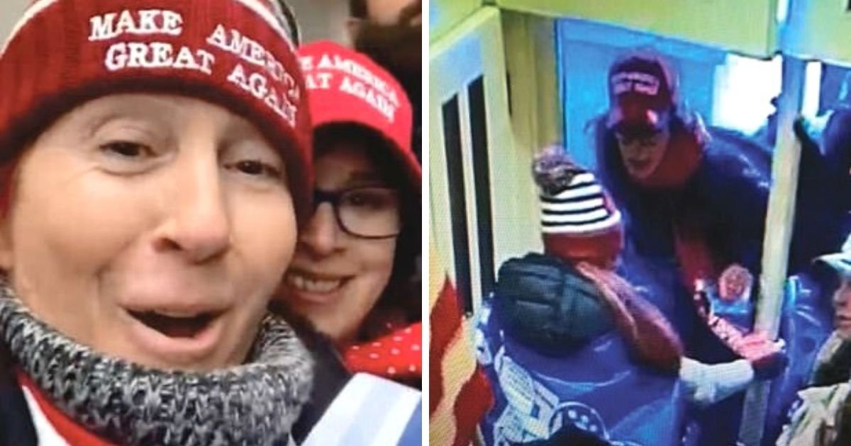 untitled design 11 5.jpg?resize=412,232 - Two Women Arrested After Storming The Capitol And Threatening To Shoot Nancy Pelosi