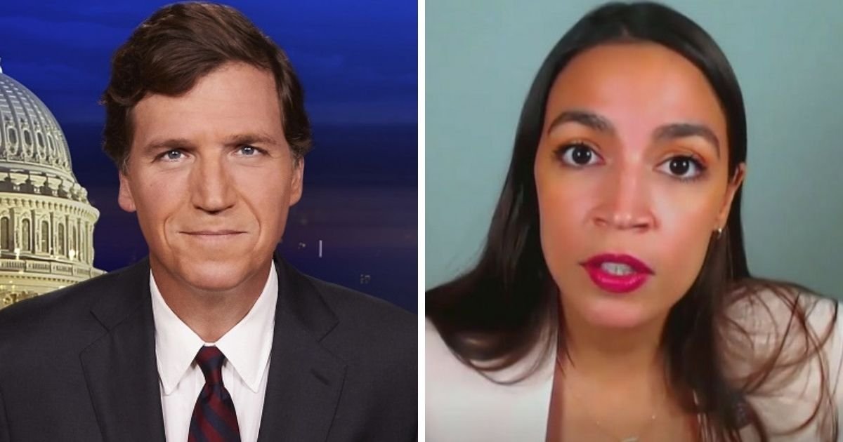 untitled design 12 5.jpg?resize=1200,630 - Tucker Carlson Accuses AOC Of Trying To 'Terrify' Americans And Cause Division
