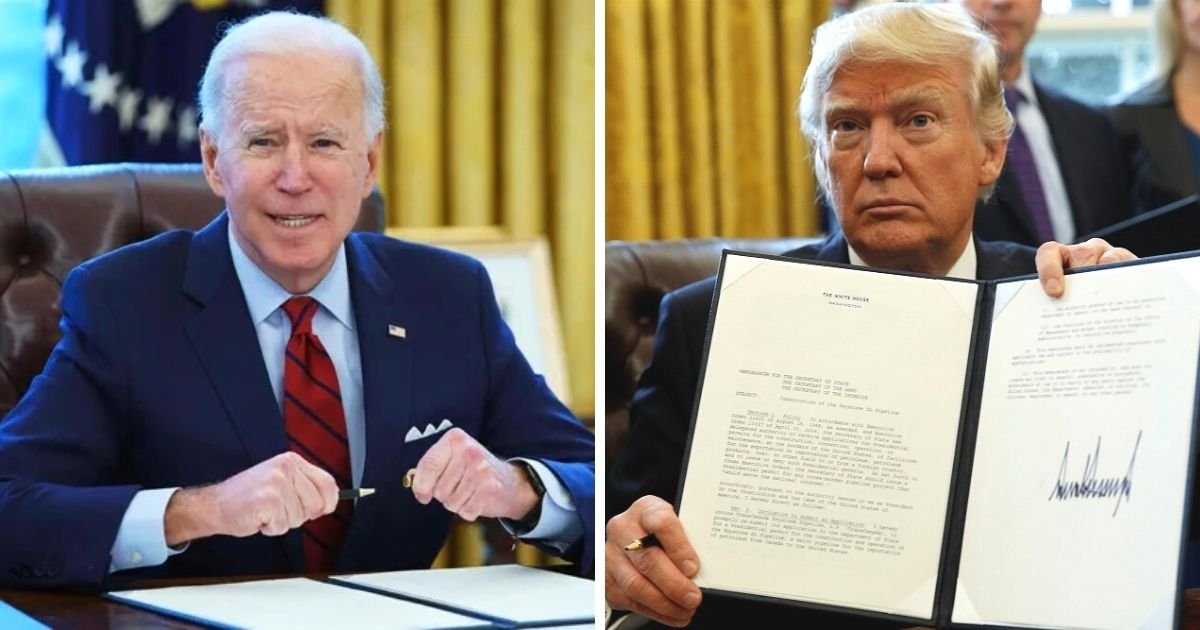 untitled design 14 4.jpg?resize=1200,630 - White House Defends Biden’s Orders By Saying He’s Fixing What Trump Broke