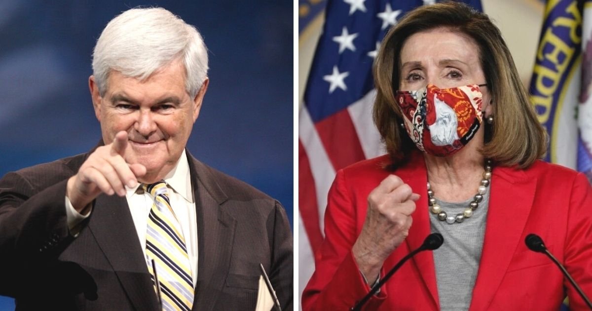 untitled design 7 10.jpg?resize=1200,630 - Newt Gingrich Makes Bold Accusations As He Calls Out Nancy Pelosi Over Trump's Impeachment