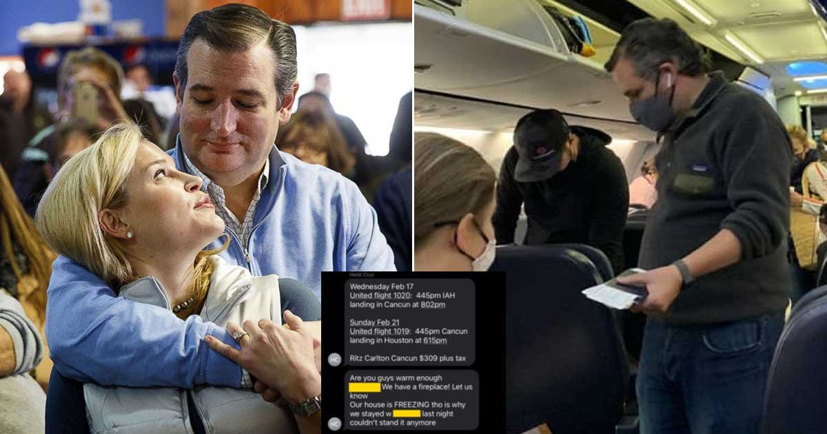 1 144.jpg?resize=412,275 - Leaked Texts Messages Reveal Heidi Cruz Invited Friends Over Cancún Vacation