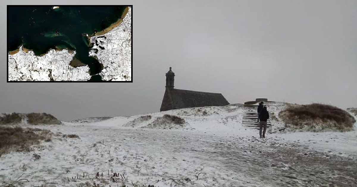 10 bretagne 1.jpg?resize=412,232 - Découvrez de superbes images de la Bretagne sous la neige prises depuis l'espace
