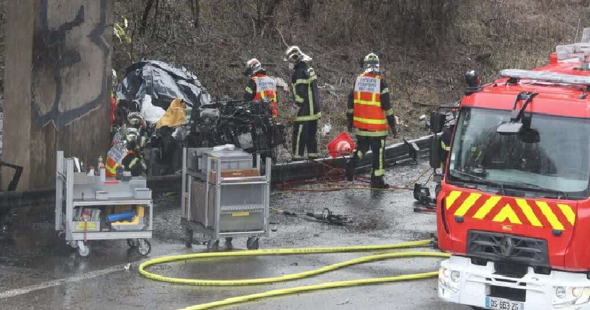 3 acc.jpg?resize=412,275 - Mulhouse: quatre amis d'enfance sont morts dans un accident de la route sur l'A36