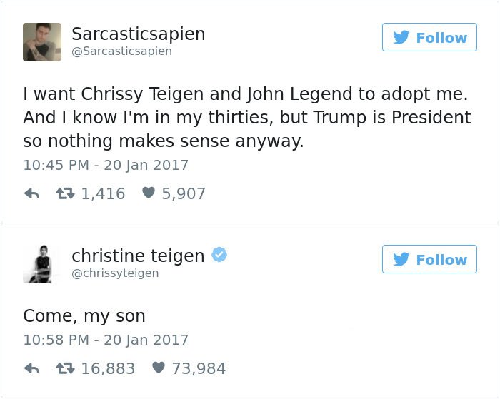 chrissy teigen tweets