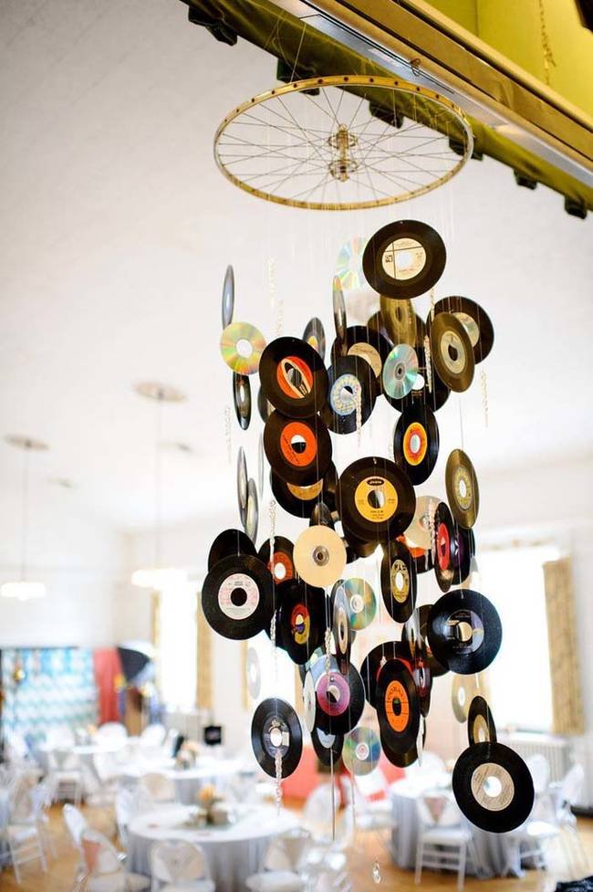 recycling records