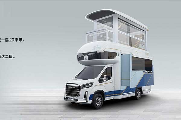 Check Out This Two-Storey Recreational Vehicle By SAIC 