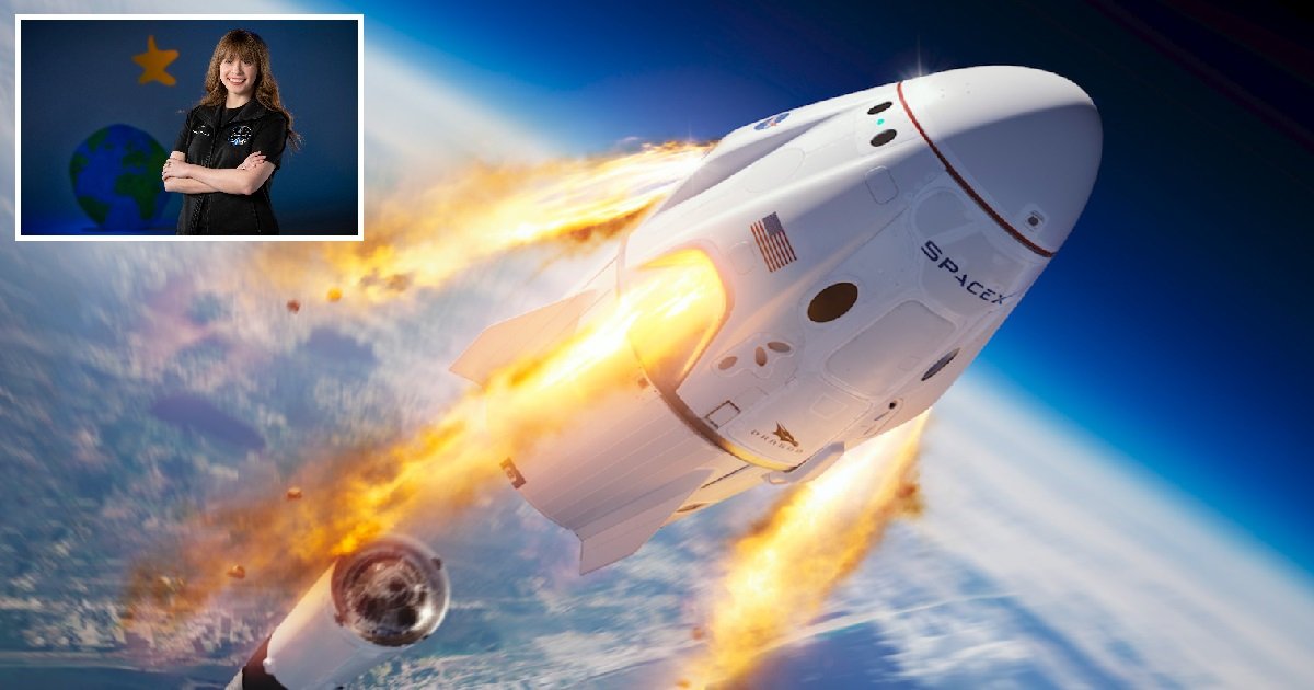 9 spacex 1.jpg?resize=1200,630 - Guérie d'un cancer, elle va bientôt voyager dans l'espace à bord du premier vol privé de SpaceX