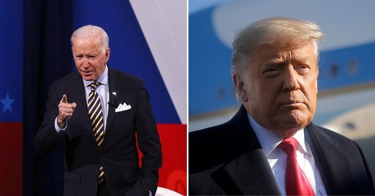 biden3 1.jpg?resize=412,232 - 'I'm Tired Of Talking About Trump' Joe Biden Avoided Questions On Trump's Acquittal But Says He Will Let DOJ Make Decision