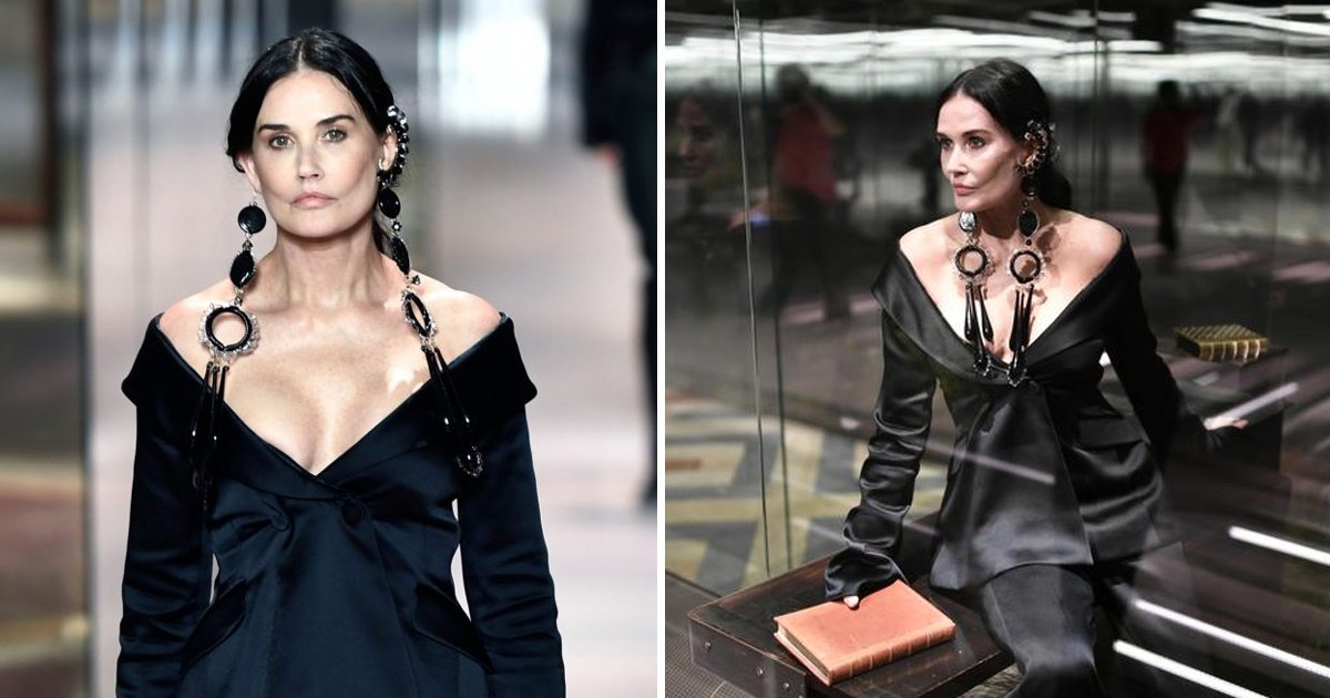 dffdf.jpg?fit=1024%2C538&ssl=1&strip=all - Demi Moore Displays 'Unrecognizable' Face At Paris Fashion Week