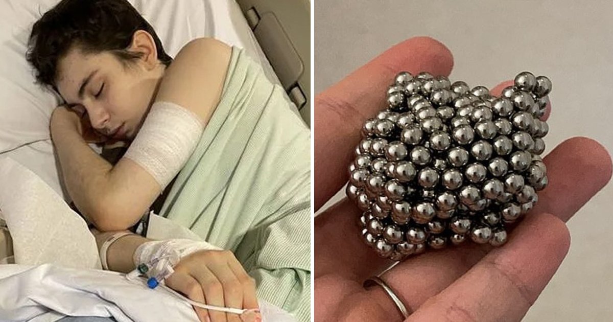 errrwwt.jpg?resize=1200,630 - Schoolboy Undergoes Life Saving Surgery After Swallowing '52 Magnets' To See If He Turns Magnetic