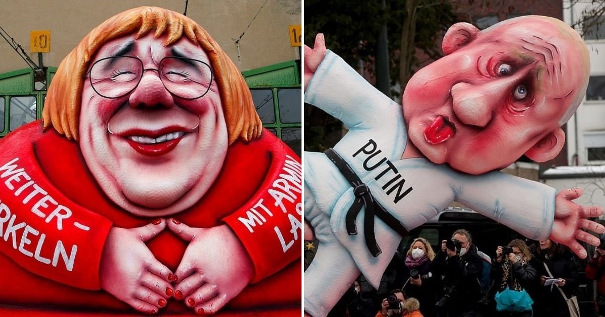 float6.jpg?resize=412,232 - Carnival Floats Poking Fun At The Likes Of Donald Trump, Angela Merkel And Vladimir Putin Feature In A Parade