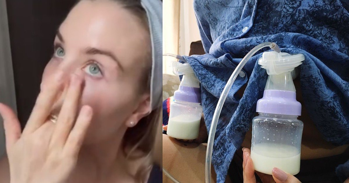 ghjf 18.jpg?resize=412,232 - Woman Applies Breast Milk On Her Face As Part Of Her Skincare Routine