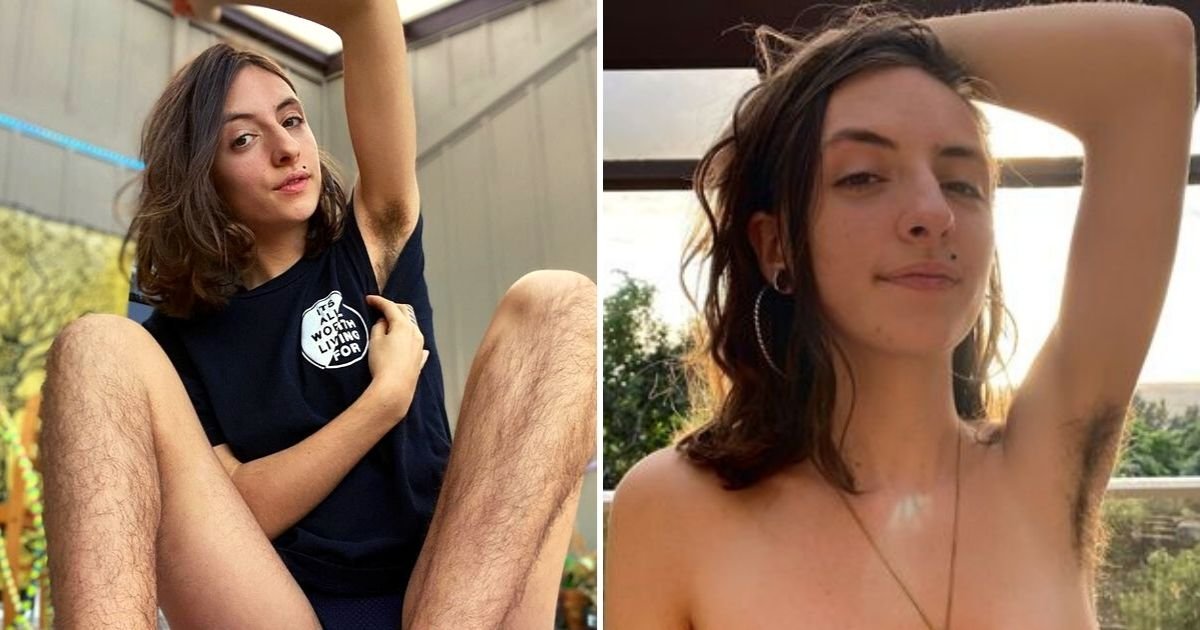 macey5.jpg?resize=1200,630 - Woman Ditches Razor And Let Body Hair Grow Despite Strangers Calling Her 'Ugly Trash'