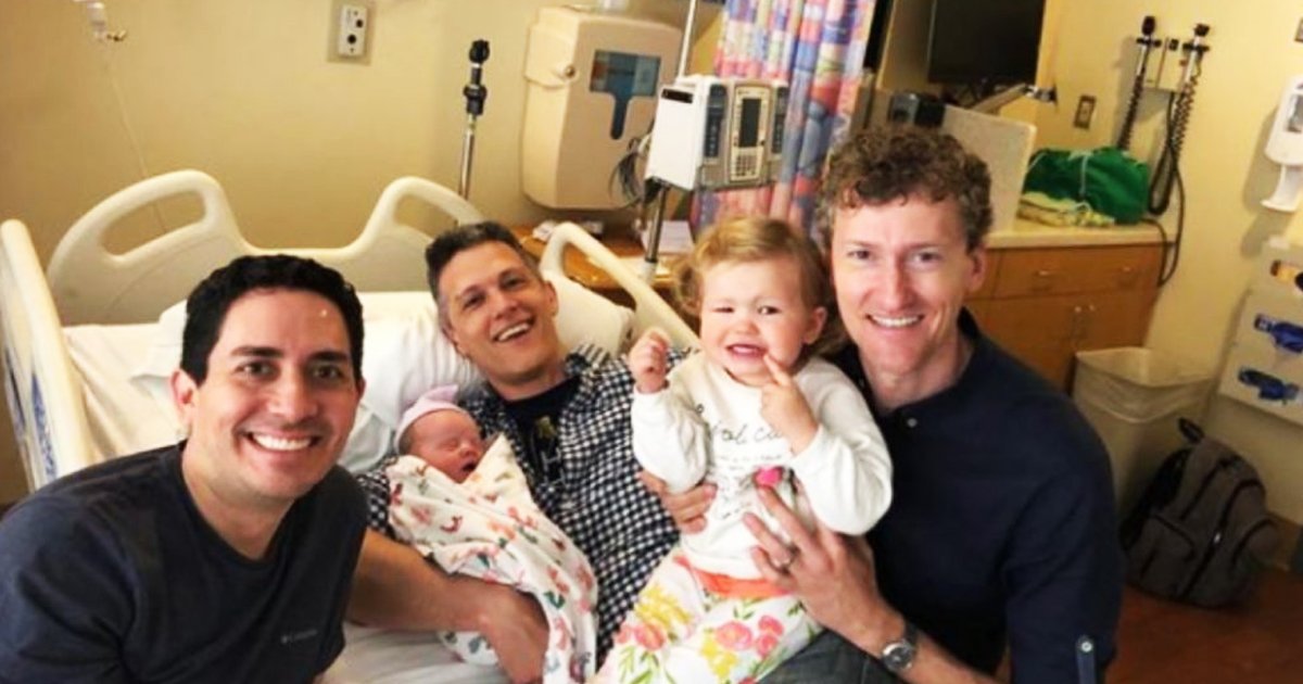 sdfff.jpg?resize=1200,630 - Throuple Makes Legal History As Court Allows 3 Dads To Be Named On Child's Birth Certificate
