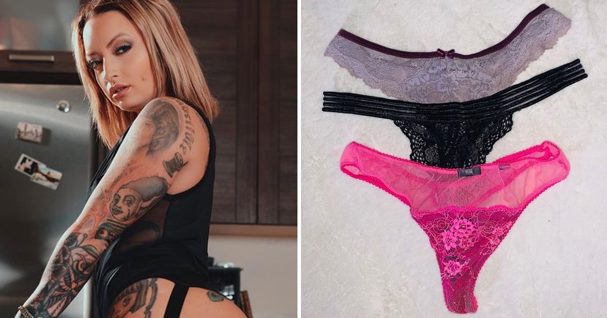 sfsdfdsf.jpg?resize=1200,630 - Tattooed Instagram Model Earns Thousands Selling Her 'Worn Underwear'