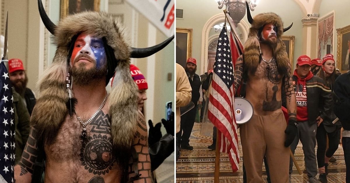 shaman6.jpg?resize=412,232 - QAnon Shaman's Health Is Deteriorating In Prison, His Attorney Claims