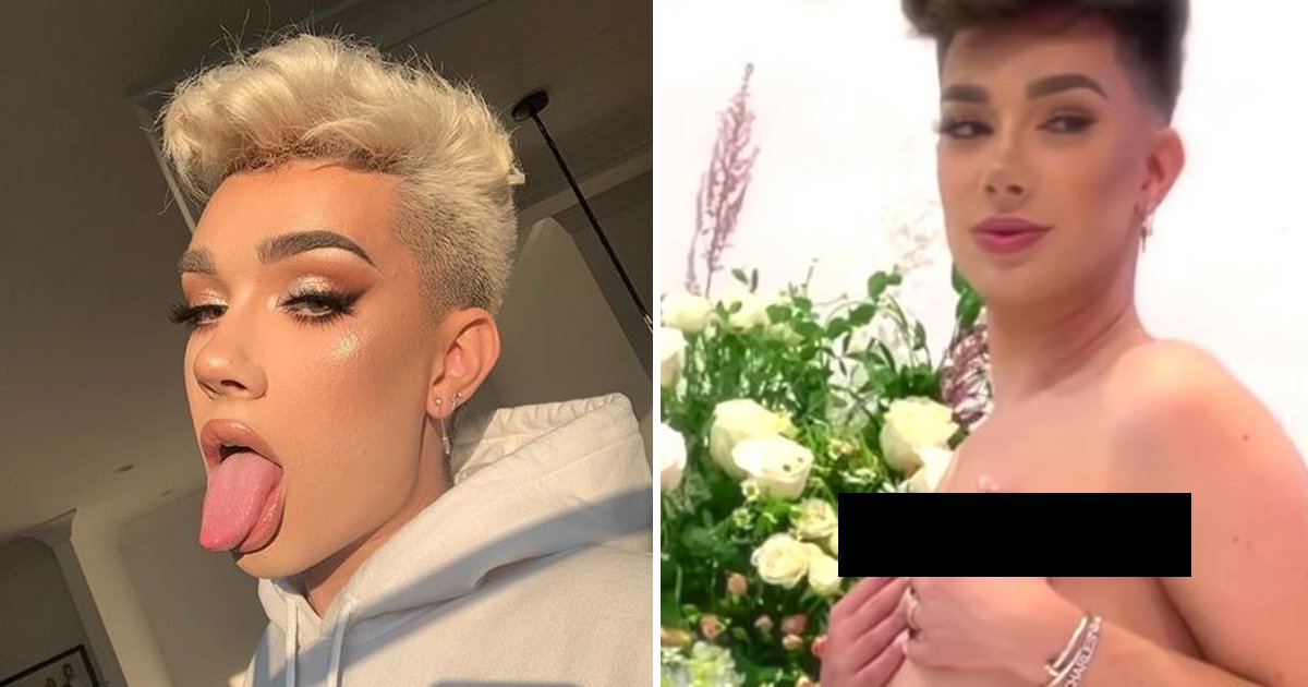 sssggg.jpg?resize=1200,630 - James Charles Sparks Outrage Cradling Baby Bump In New 'Pregnancy' Photo Shoot