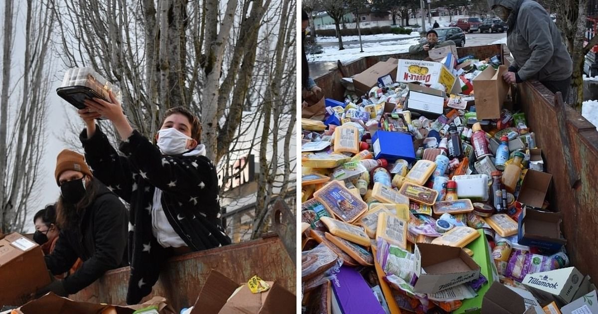 untitled design 12 4.jpg?resize=412,232 - Officers Called To Guard Food Thrown Into Dumpsters By Store After Their Freezers Had Failed