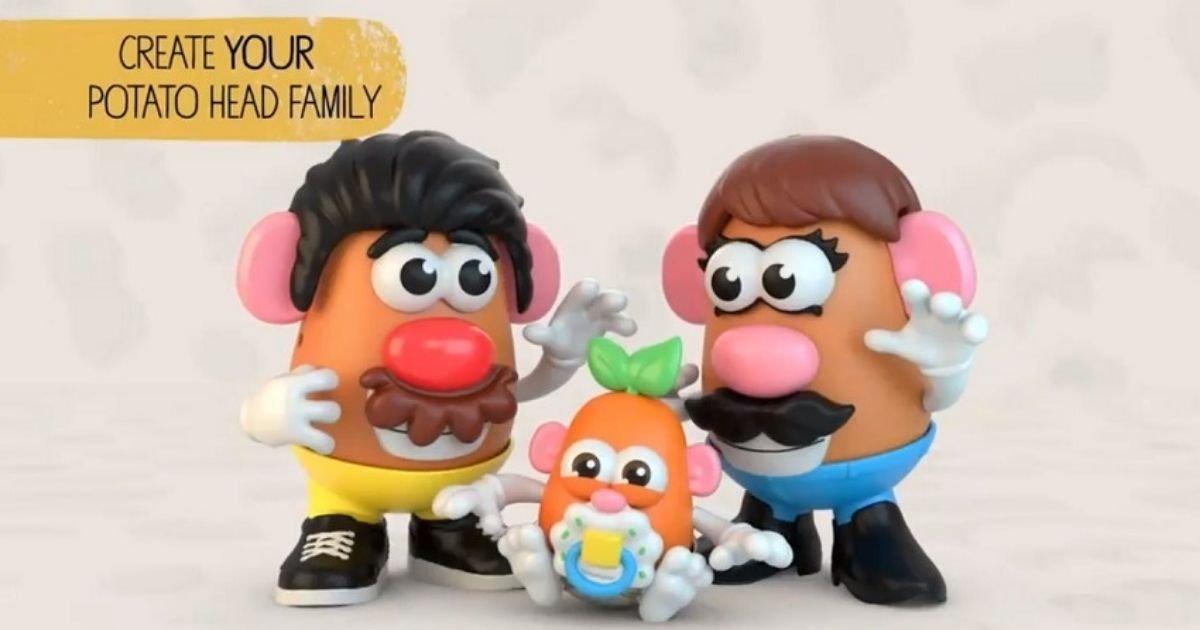 untitled design 12 6.jpg?resize=1200,630 - Mr. And Mrs. Potato Head Rebrand To Be More Gender Neutral As Makers Vow To Break Free From Gender Norms