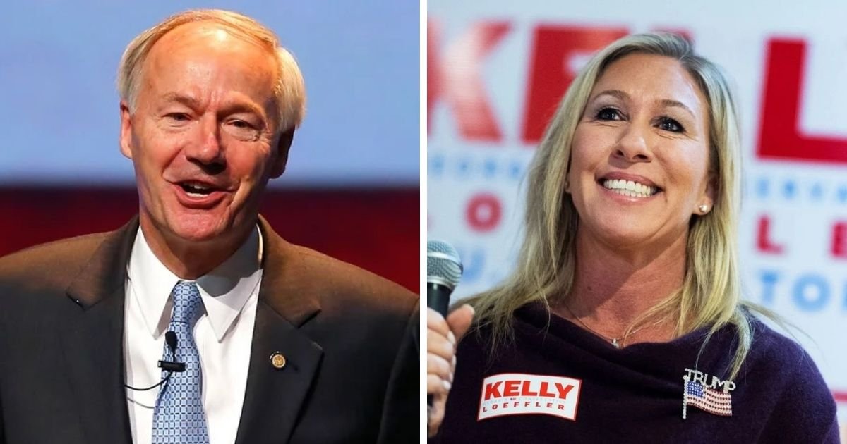 untitled design 2.jpg?resize=412,232 - Arkansas Governor Defends Rep. Marjorie Taylor Greene Amid Calls For Resignation