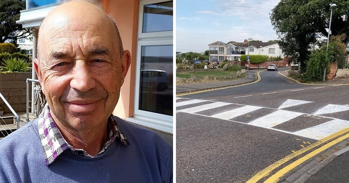 untitled design 23.jpg?resize=412,275 - 78-Year-Old Man Is Facing Fines After Painting Pedestrian Crossing For His Disabled Wife