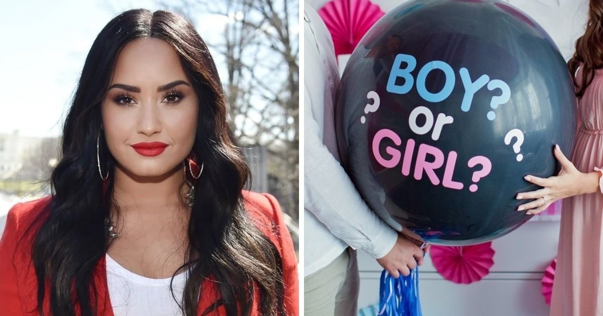 untitled design 29.jpg?resize=412,275 - Demi Lovato Calls Gender Reveal Parties 'Transphobic' Because They Imply There Are Only Two Genders