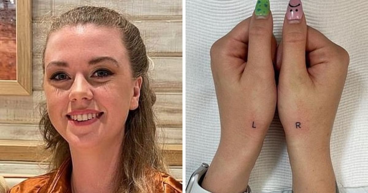 untitled design 9 1.jpg?resize=412,232 - Student Gets ‘Left’ And ‘Right’ Tattoos On Her Hands After Struggling With Directions