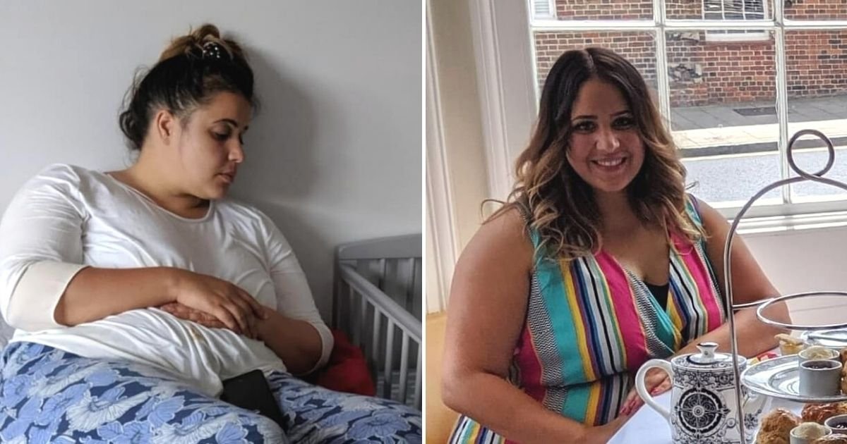 untitled design 9 8.jpg?resize=412,275 - Woman Who Lost Over 100 Pounds Gets Compared To Meghan Markle After Her Transformation