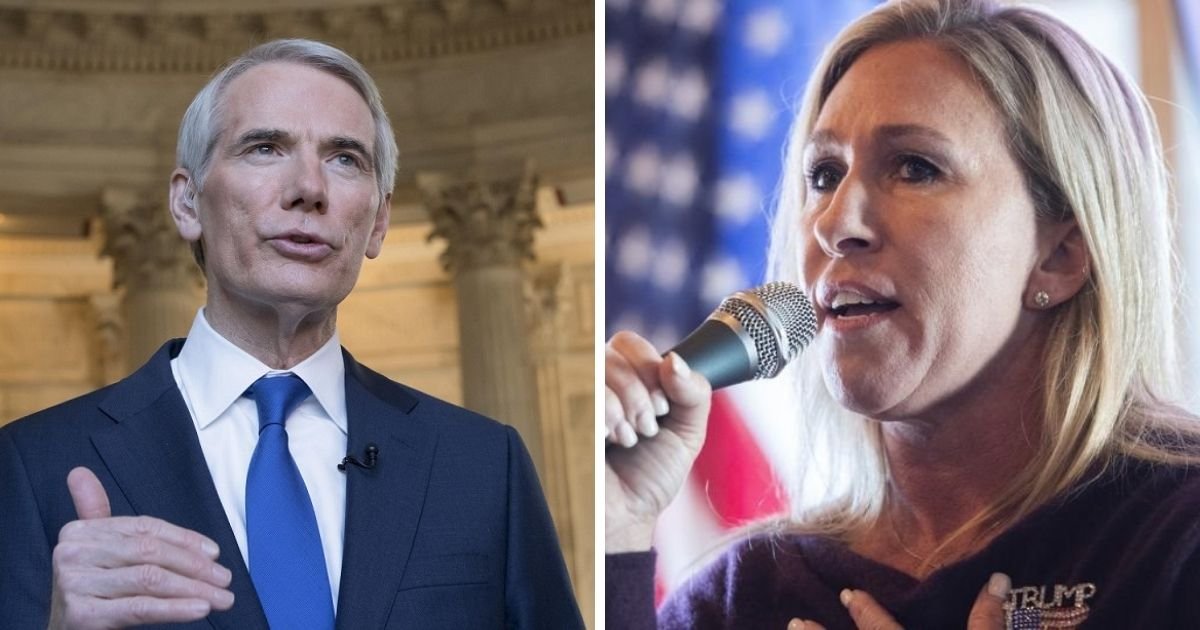 untitled design 9.jpg?resize=412,232 - Republican Senator Asks GOP Members To Stand Up To Rep. Marjorie Taylor Greene Over Her Insensitive Comments