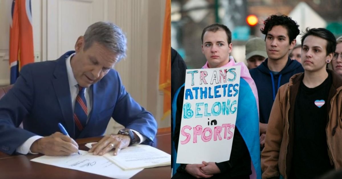 1 149.jpg?resize=1200,630 - Governor Signs Anti-Transgender Sports Bill Requiring Student Athletes To Prove Biological Gender Before Competing