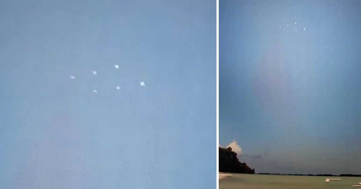 1 170.jpg?resize=412,275 - Google Maps User Discovers Six UFOs Flying Over the Pacific Ocean Amid Investigations Over Noisy Ships