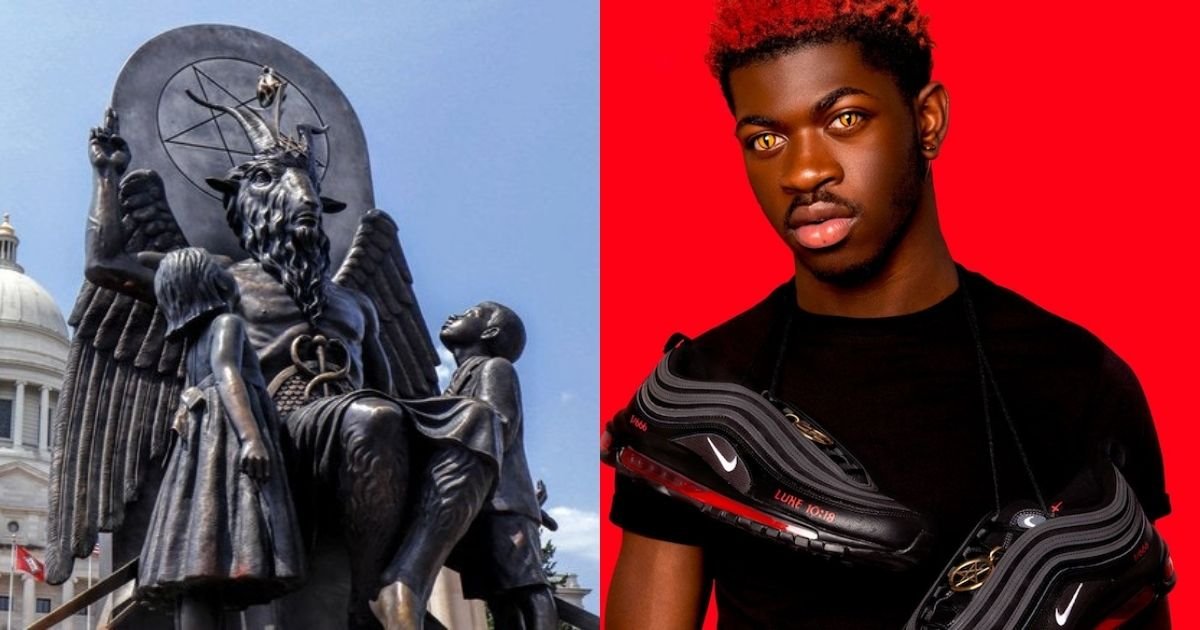 1 182.jpg?resize=1200,630 - Official Church Of Satan Approves Lil Nas X’s Controversial ‘Satanic’ Shoes