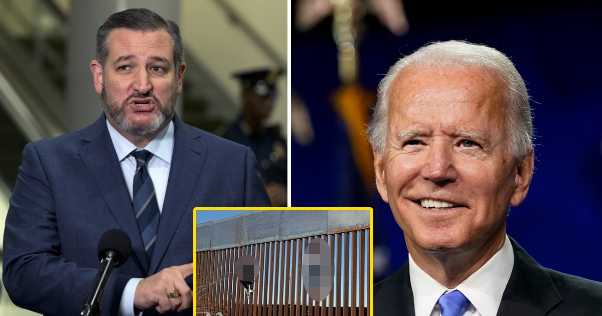 asaassaa.jpg?resize=1200,630 - Biden Adminstration Staffer 'Blocks' Senator Ted Cruz From Filming At A Migrant Facility On Southern Border