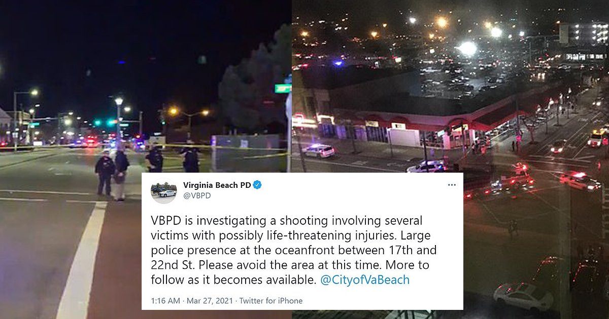beach thumb.png?resize=1200,630 - Multiple Shooting Incidents Left Victims With "Possibly Life-Threatening Injuries," Eight Wounded Alongside Cop In A Nearby Car Located On A Party Strip