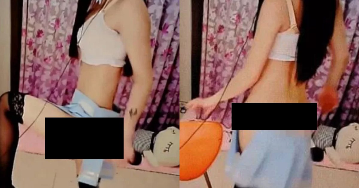 collage 184.png?resize=412,275 - ‘노팬티’로 방송하다가 치마 벗겨져 ‘바텀’ 그대로 노출해버린 여성 스트리머 (+사진)