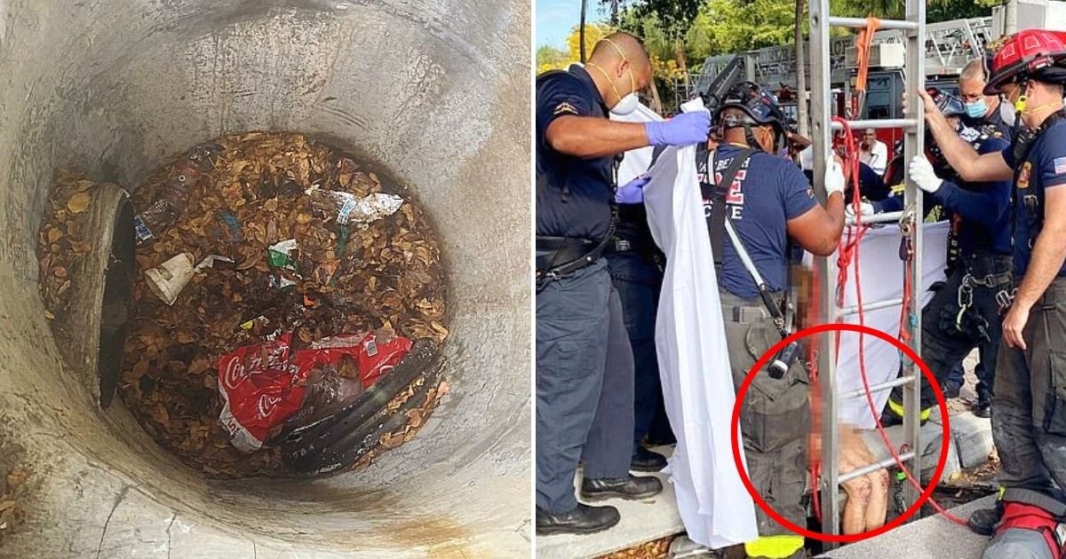 Naked Woman Got Trapped In Storm Drain For Three Weeks After She Went