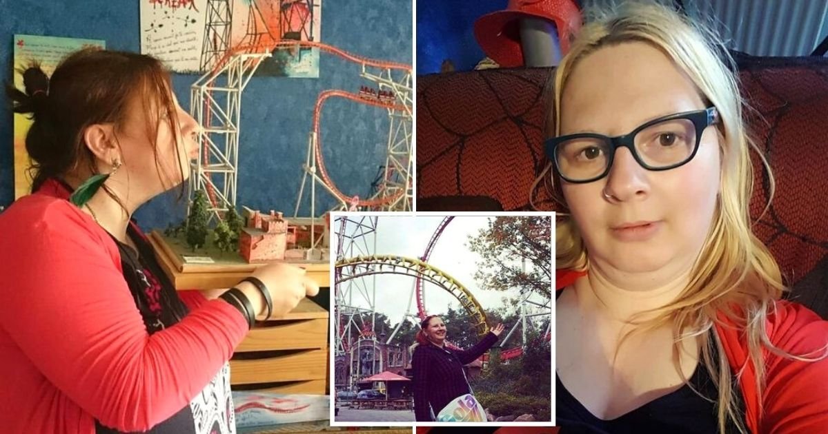 gaelle6.jpg?resize=1200,630 - Woman Who Is S*xually Attracted To Objects Is Now In A Relationship With A Roller Coaster She Claims To Have Children With