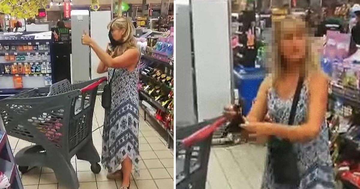 pppppppppppo.jpg?resize=412,275 - New Footage Shows Woman Removing Thong To Use As Face Mask In Supermarket