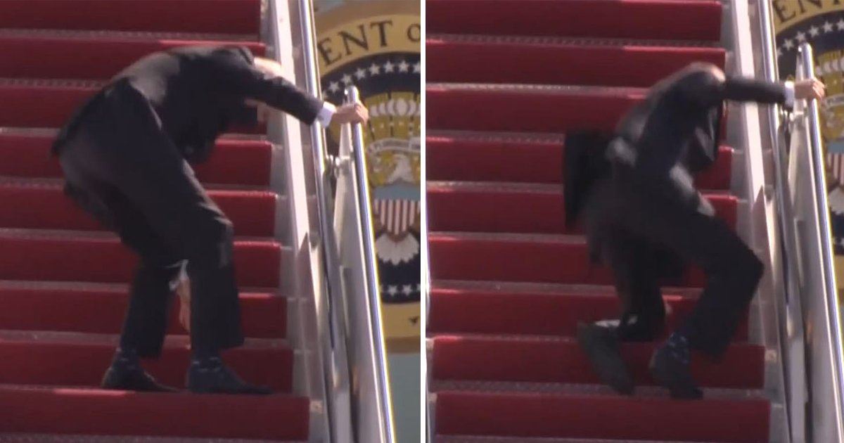 rerrererr.jpg?resize=1200,630 - US President Joe Biden Slips & Falls On Stairs Of Air Force One