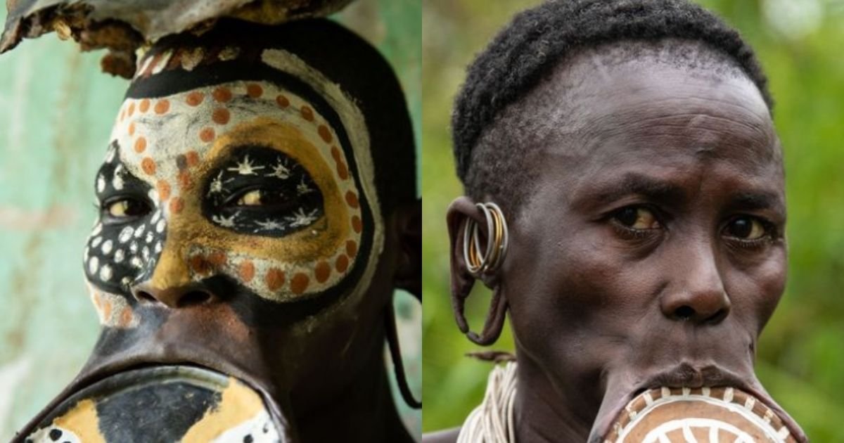 smalljoys 1 3.jpg?resize=412,232 - A Look Inside A Tribe Where Women Wear Large Lip Plates To Determine Their Worth