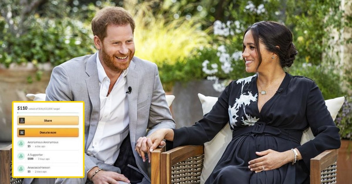 ssssssssss.jpg?resize=412,232 - Prince Harry & Meghan's GoFundMe Page Set Up To Pay £11m For Mortgage Shuts Down After Raising Just £78.64