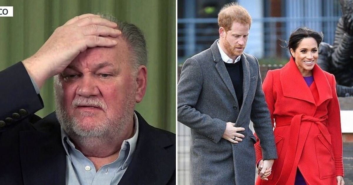 thomas5 1.jpg?resize=1200,630 - Meghan Markle's Estranged Father Denies Daughter's Claims And Brands Prince Harry 'Snotty'